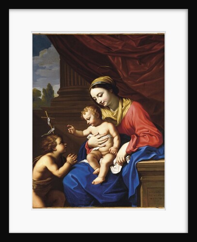 The Virgin and Child with St. John the Baptist, 1650 by Nicolas Mignard