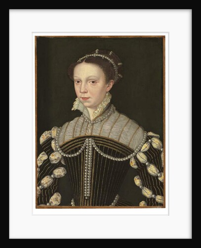 Elisabeth of Valois, Queen of Spain by Francois Clouet