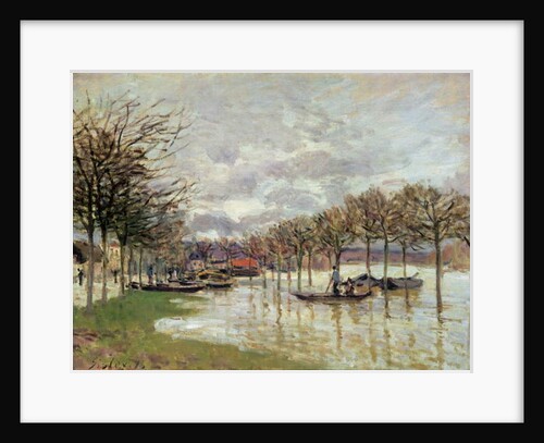 Flooding on the Road to Saint Germain, 1876 by Alfred Sisley