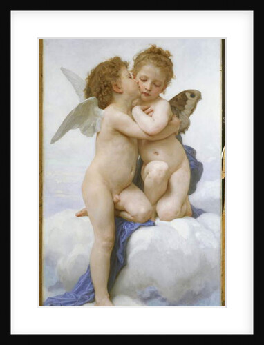 The First Kiss by William-Adolphe Bouguereau