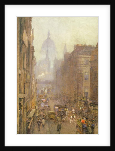 Fleet Street, 1892 by Rose Maynard Barton