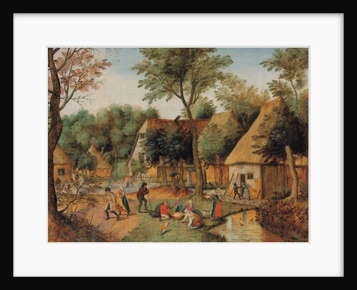 Mealtime in the country by Pieter the Younger Brueghel