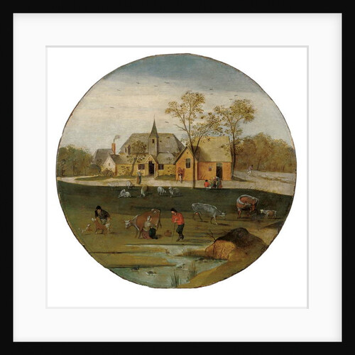 The Month of April, c.1606 by Abel Grimmer