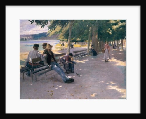 In the shade by Norman Garstin