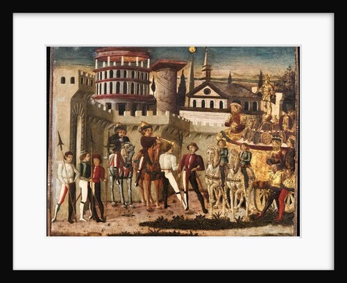 Scene of an ancient triumph by Giovanni di Ser Giovanni Scheggia