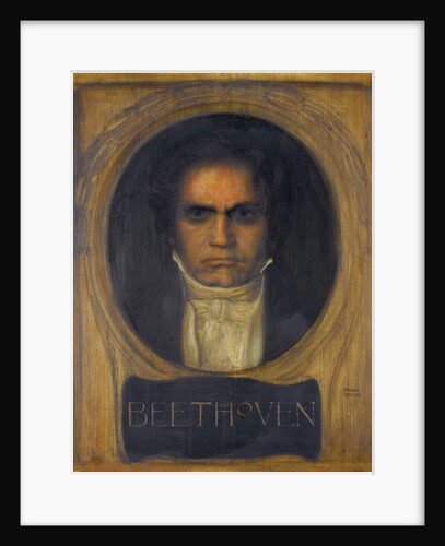 Portrait of Ludwig van Beethoven by Franz von Stuck