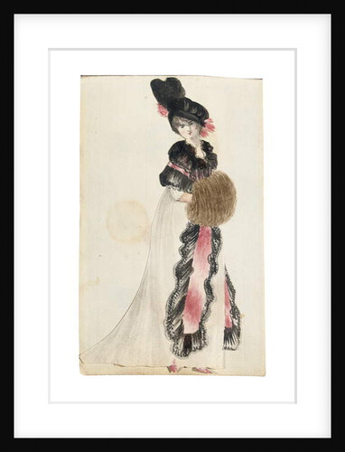 Portrait, purportedly of Jane Austen by James Stanier Clarke