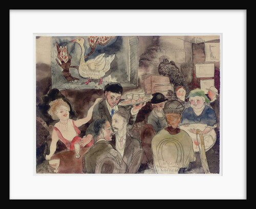 At 'The Golden Swan,' Sometimes Called the 'Hell Hole', 1919 by Charles Demuth