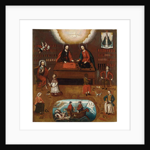 Santos Crispín y Crispiniano by Cuzco School