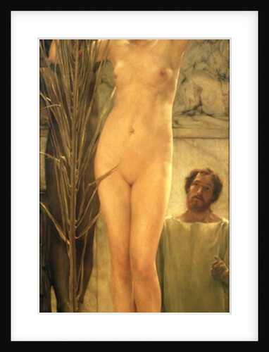 The Sculptor's Model, 1877 by Lawrence Alma-Tadema