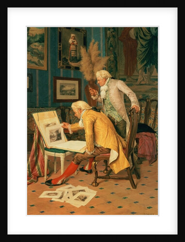 The Connoisseurs, 1878 by Jose de Chavez y Artiz