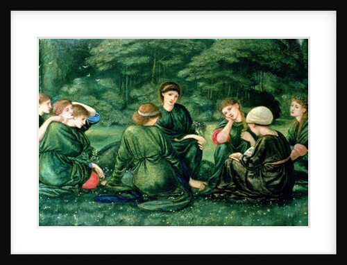 Green Summer, 1868 by Edward Coley Burne-Jones