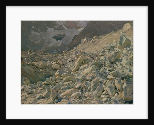 The Moraine by John Singer Sargent