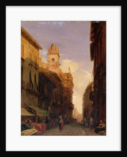 View of Prince Maffei's Palace, Verona, c.1826-27 by Richard Parkes Bonington