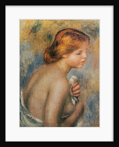 Head of a Bather in profile by Pierre Auguste Renoir