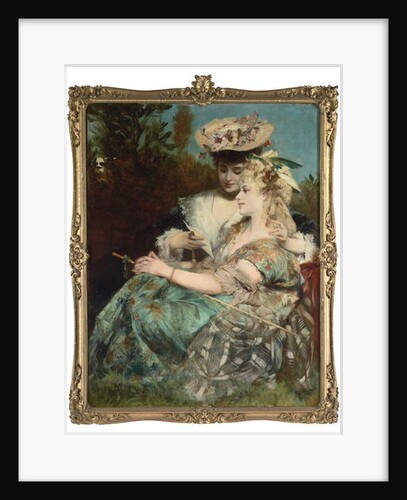 Der Liebesbrief, 1875 by Hans Makart