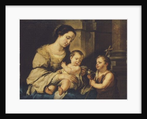 The Virgin and Child with the infant St. John the Baptist by Bartolome Esteban Murillo