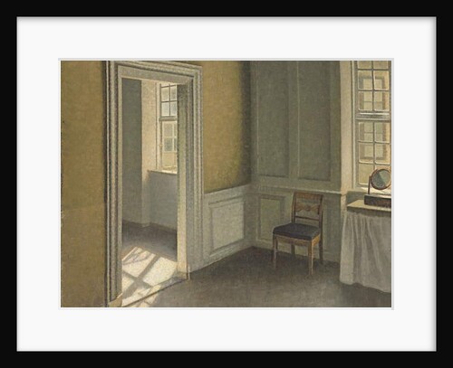 Bedroom, Strandgade 30, 1906 by Vilhelm Hammershoi
