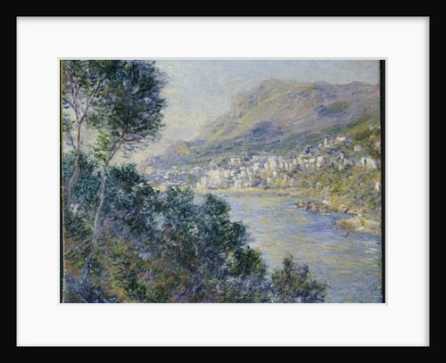 Monte Carlo, Vue de Cap Martin, 1884 by Claude Monet