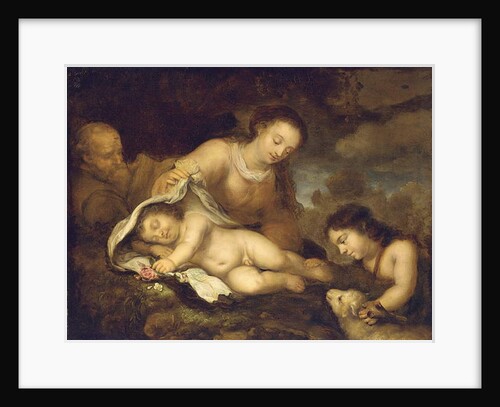 The Holy Family with Infant Saint John the Baptist by Jurgen Ovens