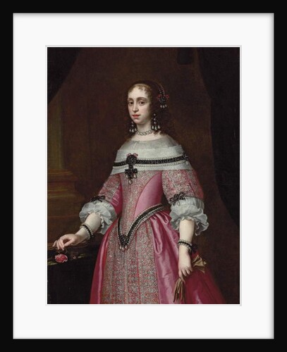 Portrait of a lady by Justus Sustermans