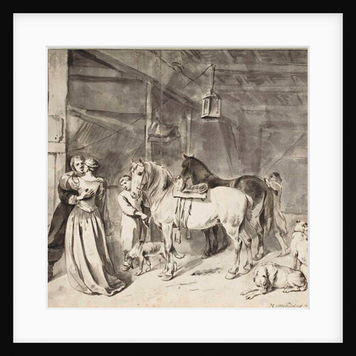 A Cavalier Bidding Farewell to a Lady, 1678 by Hendrick Verschuring