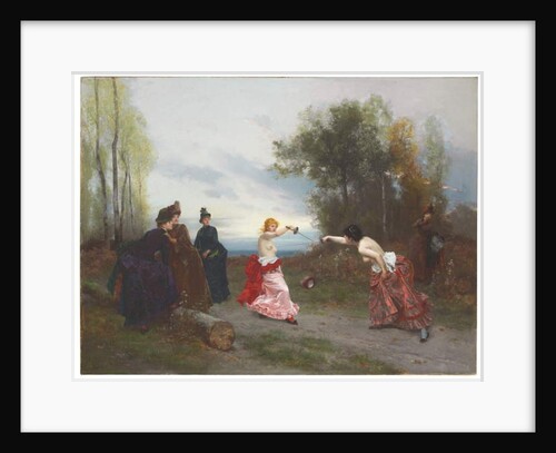 The Duel, 1884 by Emile Antoine Bayard