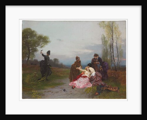 The Reconciliation, 1884 by Emile Antoine Bayard