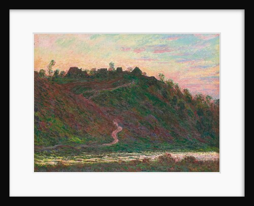 Village de la Roche-Blond: effet du soir, 1889 by Claude Monet