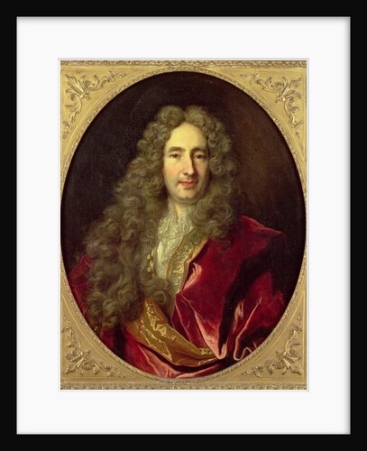 Portrait of Edme Boursault by Nicolas de Largilliere