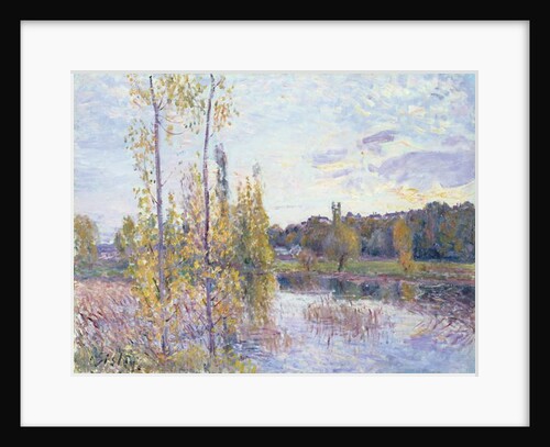 The Lake at Chevreuil by Alfred Sisley