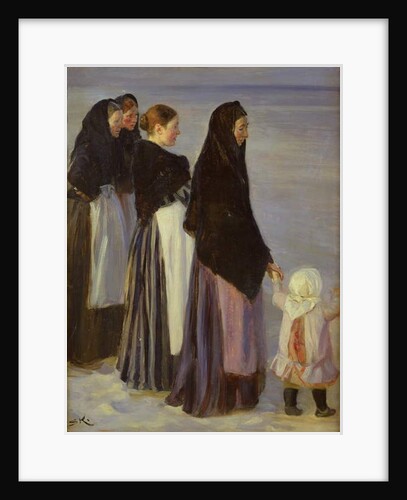 The Departure of the Fishing Fleet by Peder Severin Kroyer