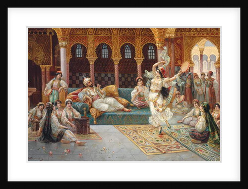 A harem dance by J. G. Delincourt