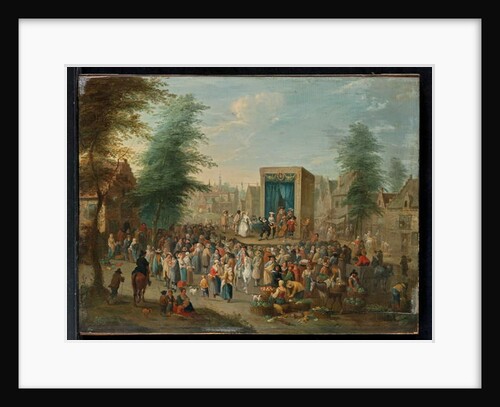 La Commedia dell'Arte by Balthasar Beschey