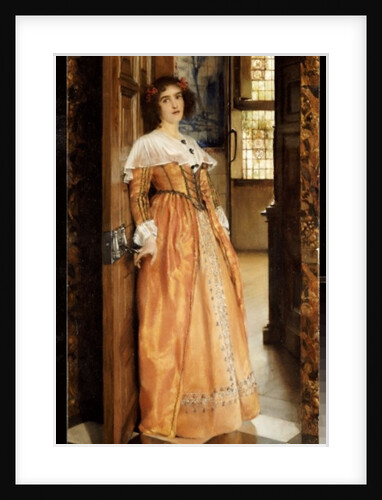 At the Doorway, c.1898 by Laura Theresa (1852-1909) Alma-Tadema