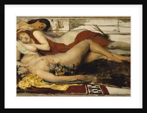 Exhausted Maenides, c.1873-74 by Lawrence Alma-Tadema