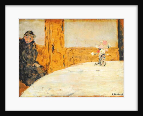 Les roses d'anniversaire du mariage by Edouard Vuillard