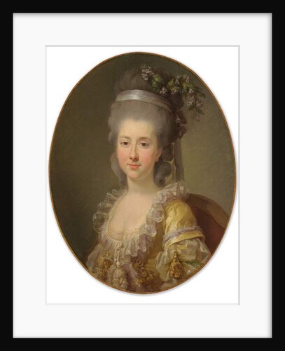 Portrait of Countess Urszula Potocka, née Zamoyska, bust-length by Elisabeth Louise Vigee-Lebrun