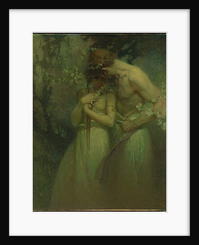 Spring Night, c.1910 by Alphonse Marie Mucha