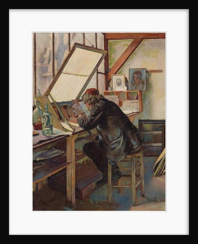 The Engraver, c.1888 by Ferdinand Hodler