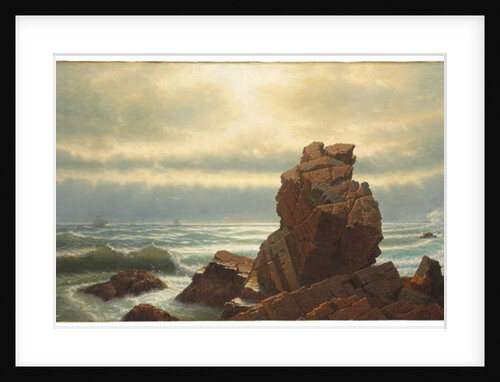 Pulpit Rock, Nahant, 1865 by William Stanley Haseltine