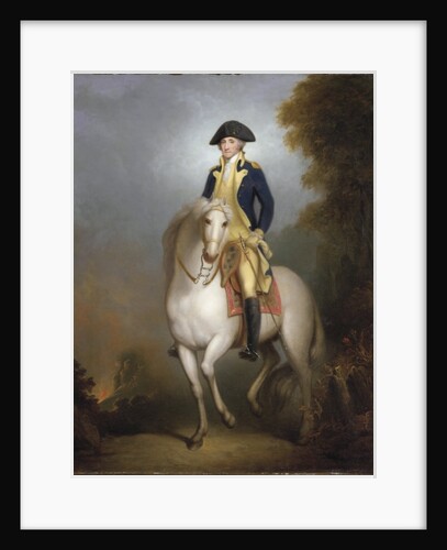Equestrian portrait of George Washington by Rembrandt Peale