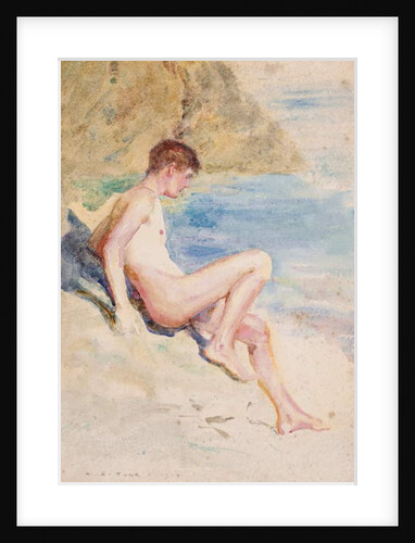 The bather, 1910 by Henry Scott Tuke