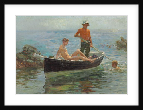 The orange jersey, 1913 by Henry Scott Tuke