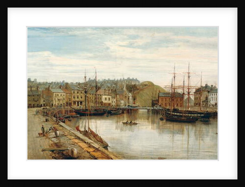 The Old Harbour, Maryport, 1896 by William of Maryport Mitchell