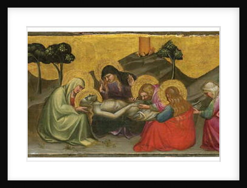 The Lamentation by Aretino Luca Spinello or Spinelli