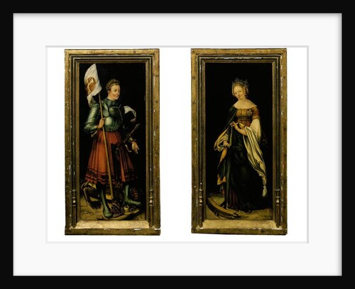 Saint George and Saint Catherine by Hans Suess Kulmbach