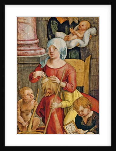 Mary Salome and her family, 1515 by Hans Suess Kulmbach