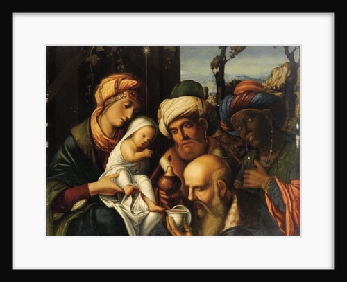 Adoration of the Magi by Francesco di Simone da (attr. to) Santacroce