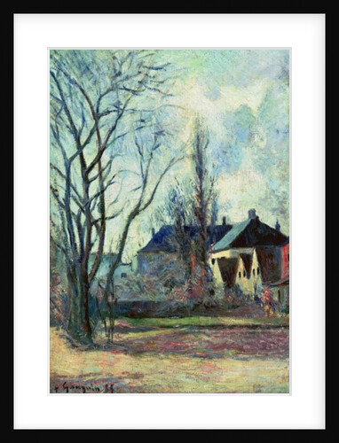 Winter Landscape at Copenhagen, 1885 by Paul Gauguin